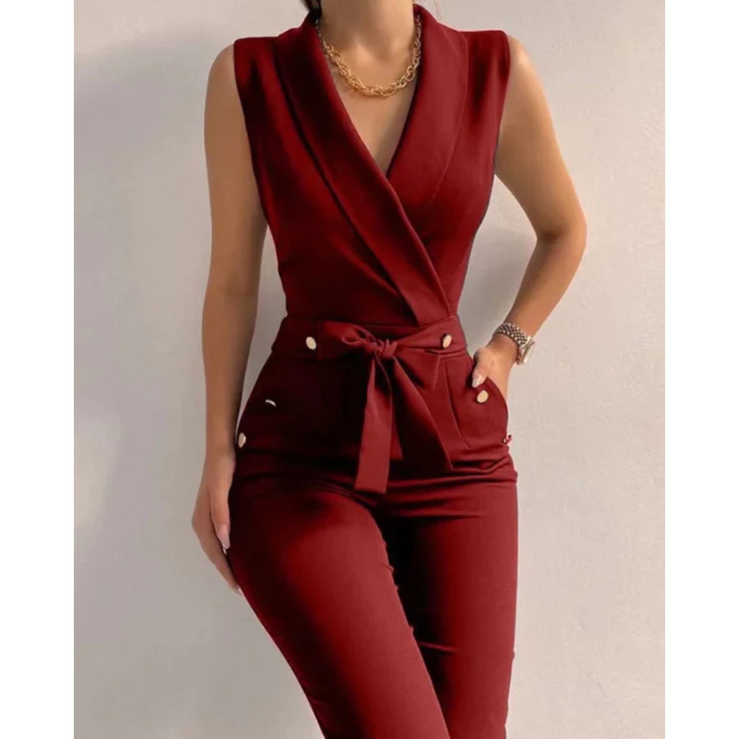 Amira – De Ultieme Lichte Jumpsuit voor Zomerstijl