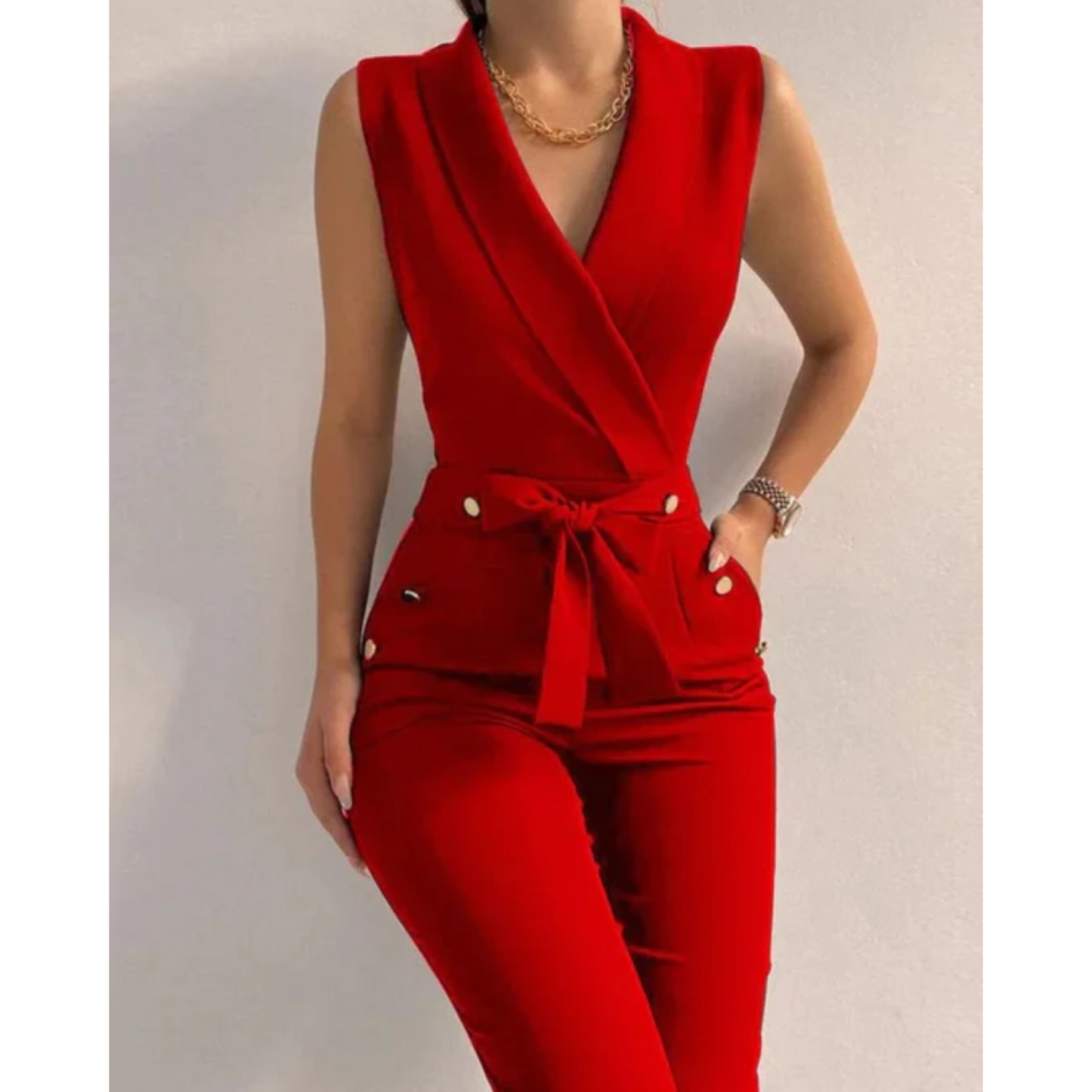 Amira – De Ultieme Lichte Jumpsuit voor Zomerstijl