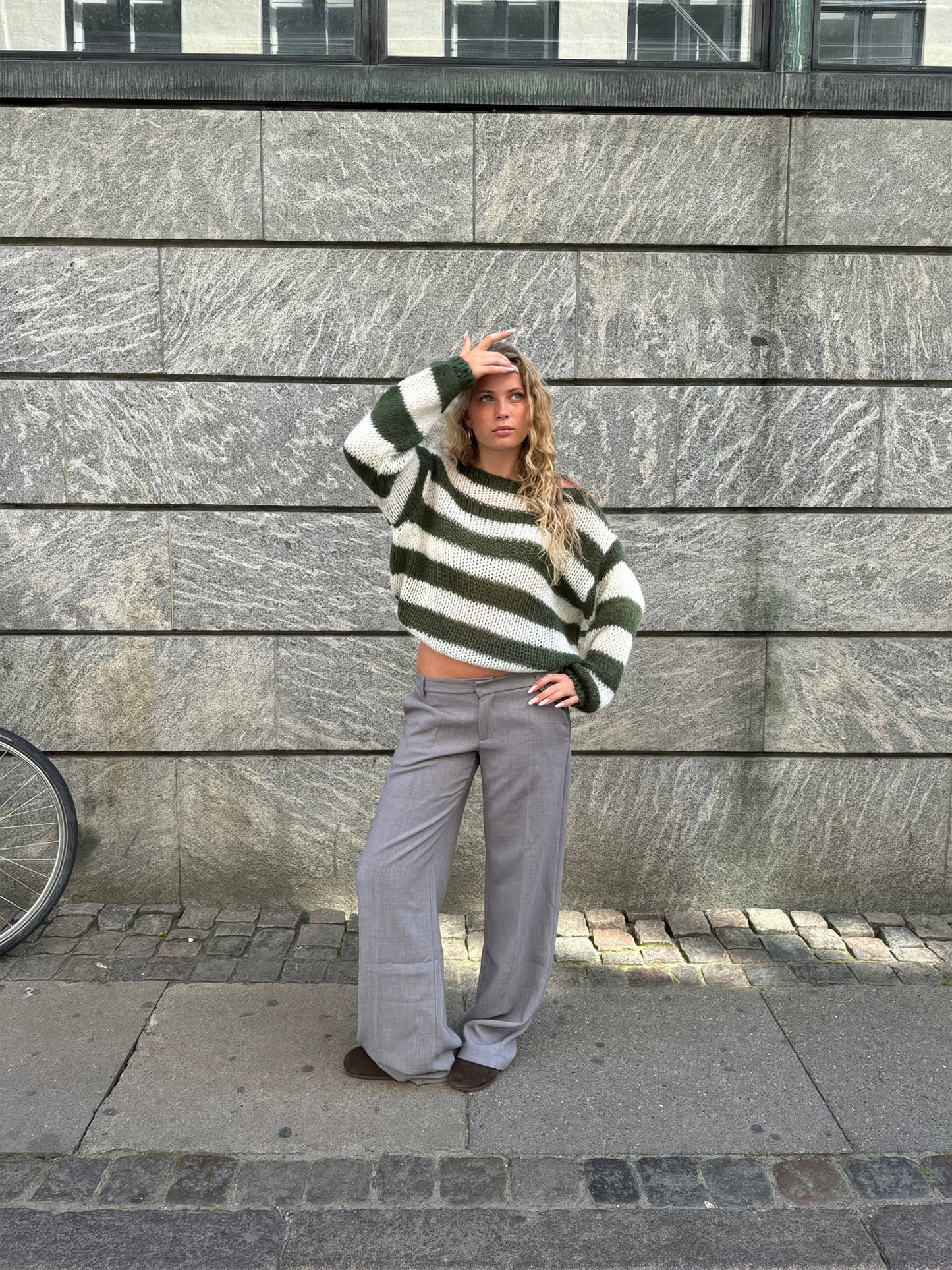 Hanna – Zacht Gebreide Herfst Trui Met Bretonse Strepen