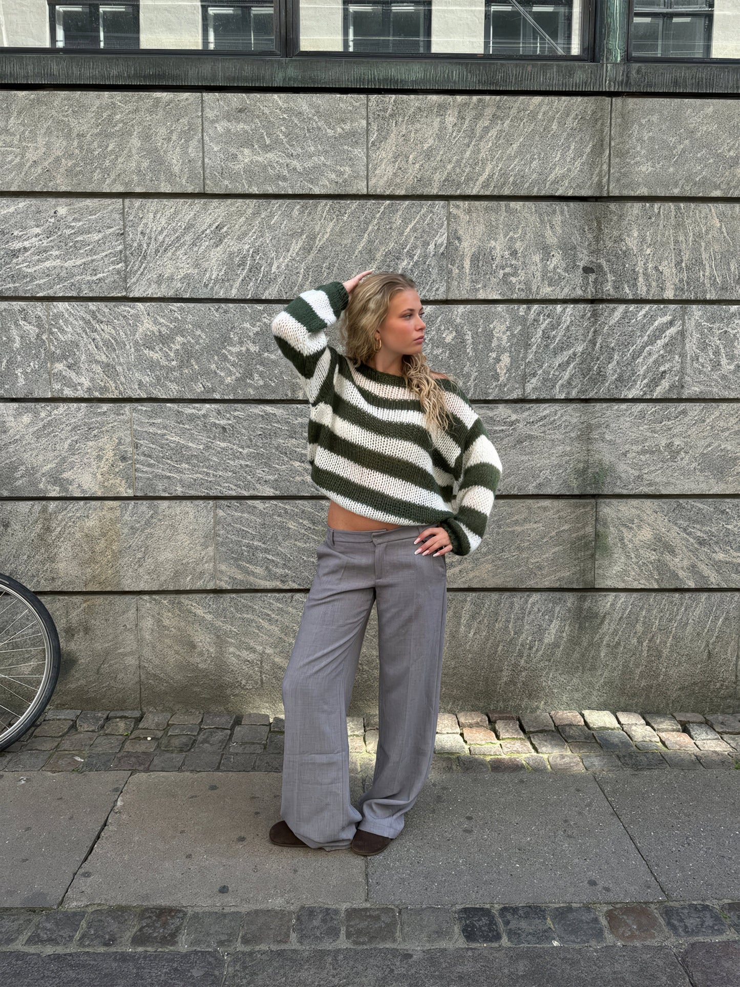 Hanna – Zacht Gebreide Herfst Trui Met Bretonse Strepen