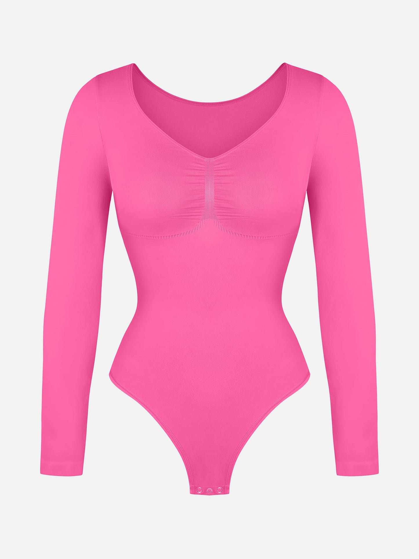 Tammy | Naadloze Bodysuit Lange Mouw Beige