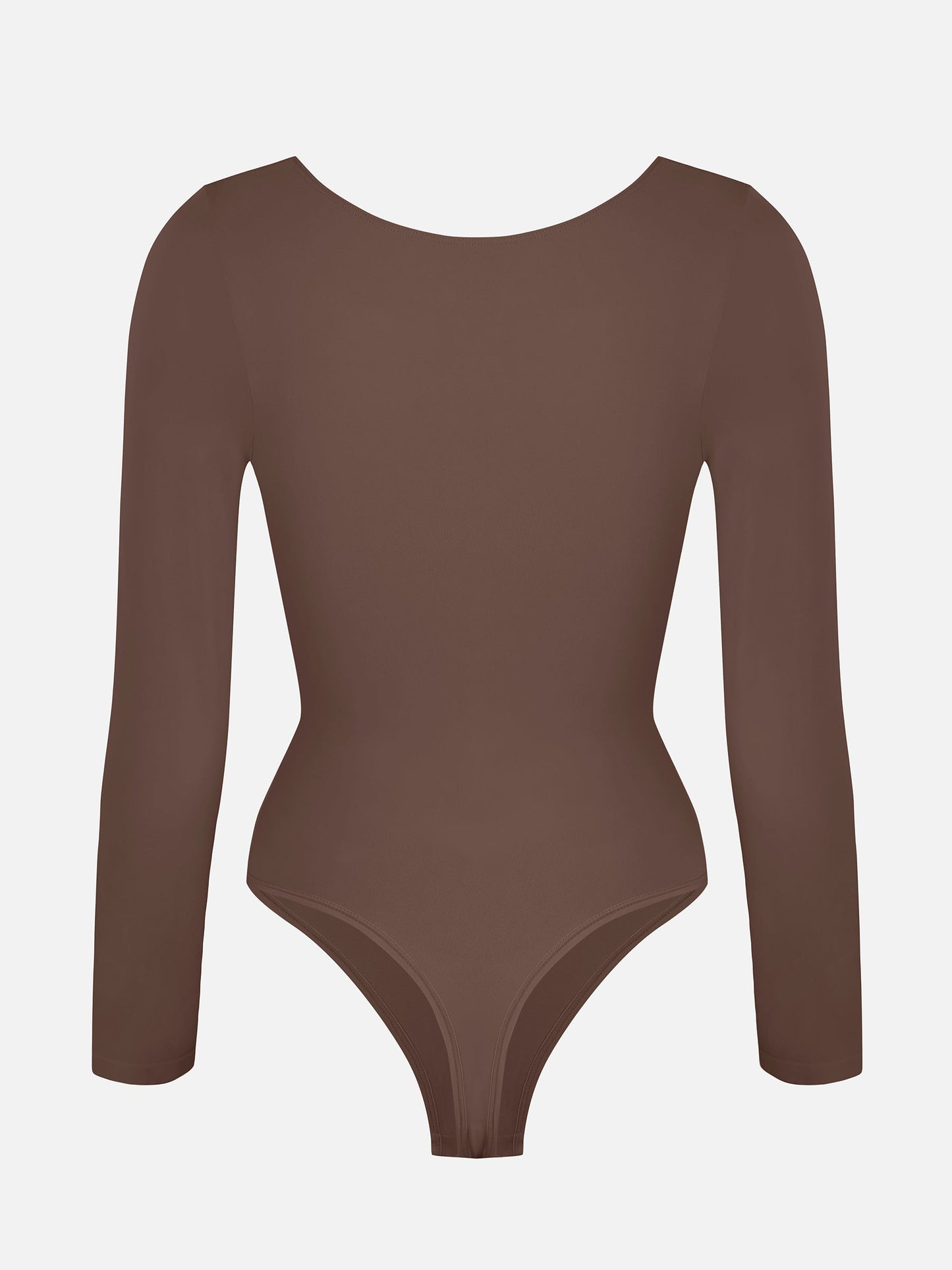 Tammy | Naadloze Bodysuit Lange Mouw Beige