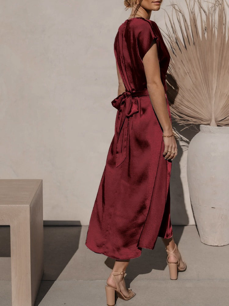 JUUN | Prachtige elegante midi avondjurk