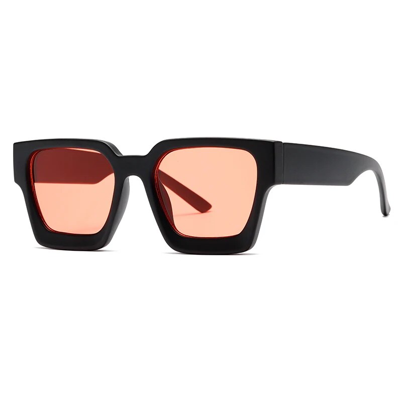 Como | Oversized Vierkante Zonnebril | Polycarbonaat Vintage Stijl