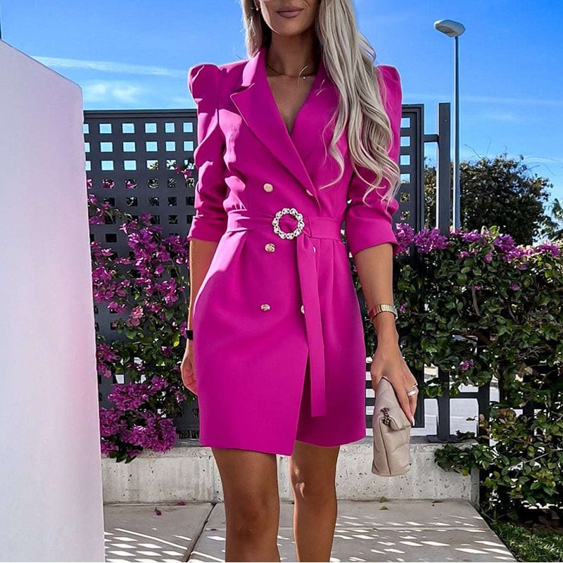 Anne-Marie - Elegante Blazer Jurk voor Dames