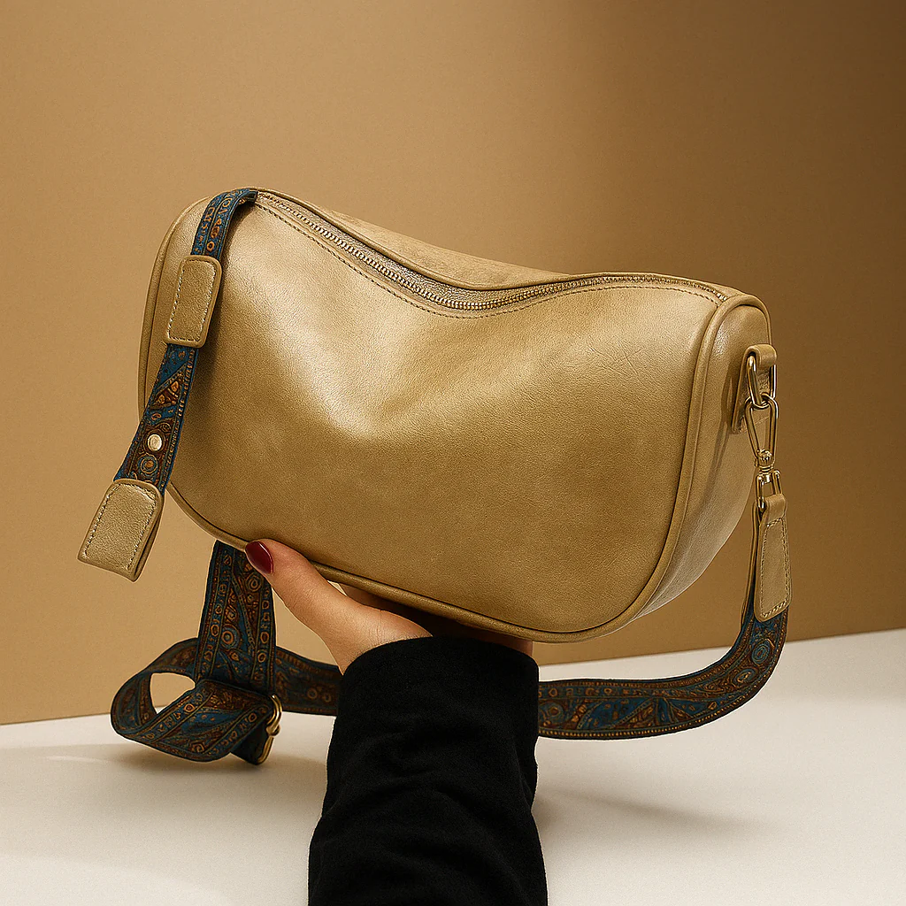 Maelynn | Gestructureerde crossbodytas met tijdloos design voor dames