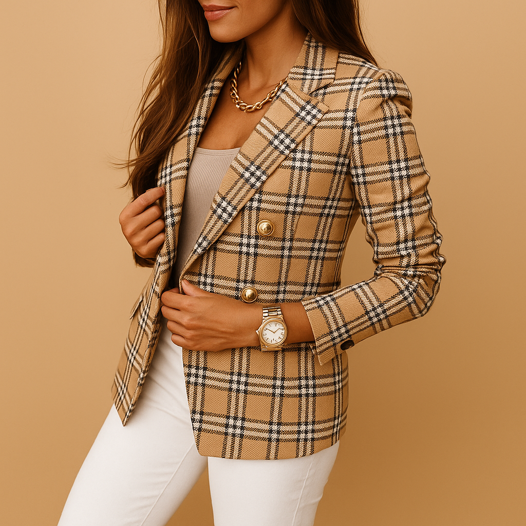 Jolie | Getailleerde blazer met elegante details voor dame