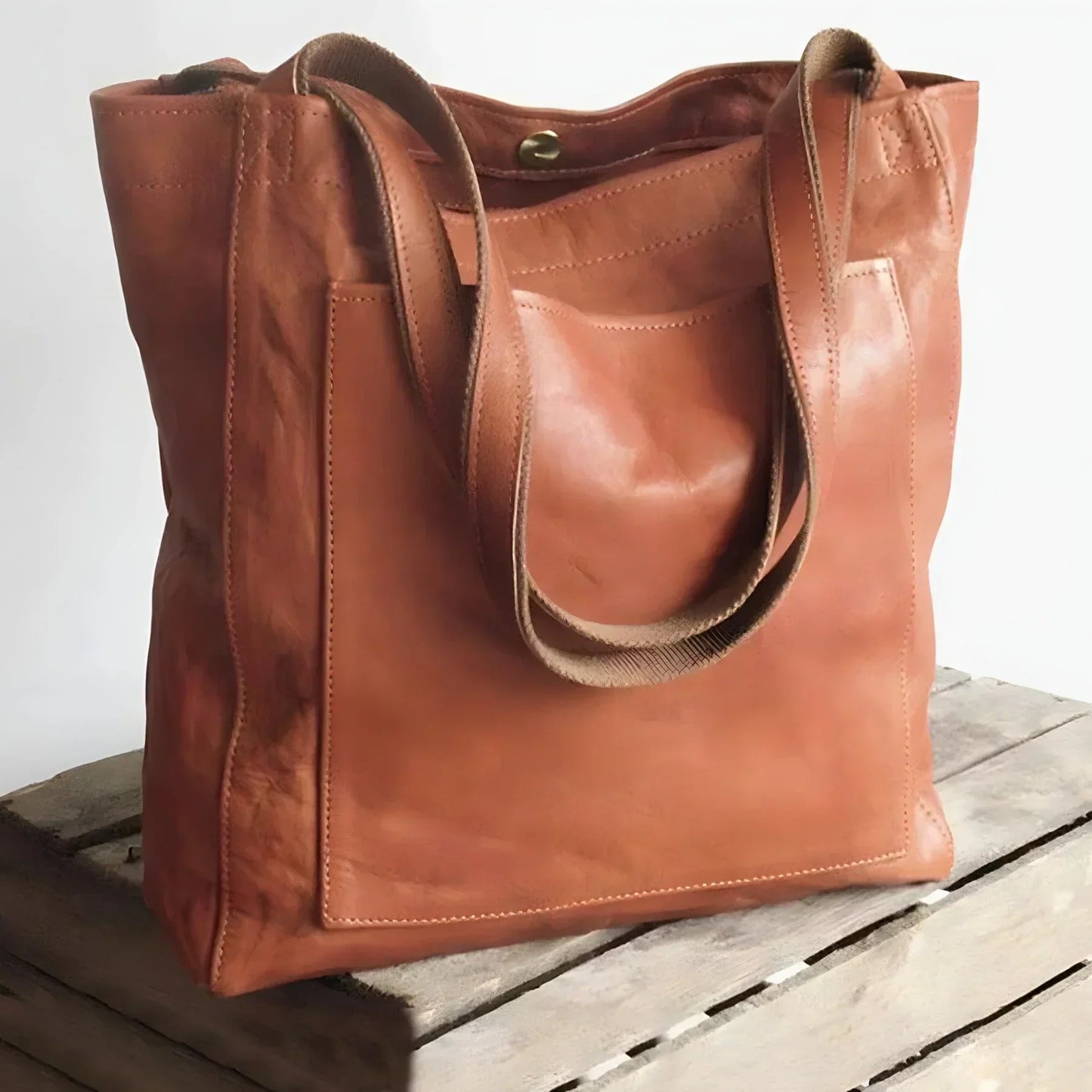 Como | Imitatie Leren Tas met Vintage Look