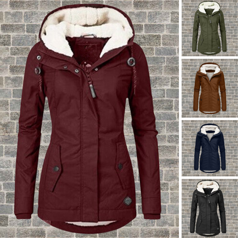 Tabitha - Comfortabele Waterdichte Winterjas met Capuchon