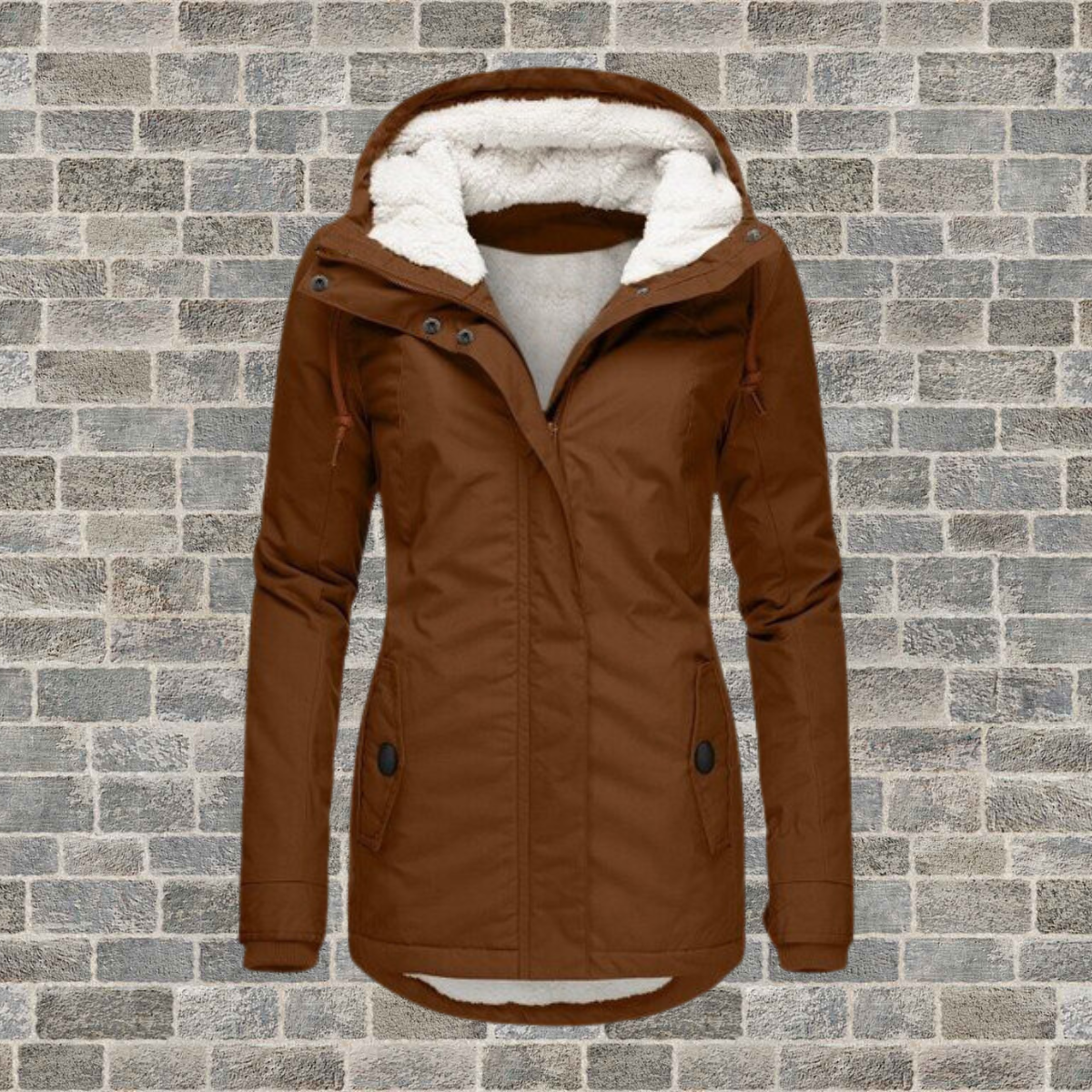 Tabitha - Comfortabele Waterdichte Winterjas met Capuchon