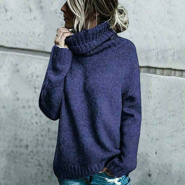 Ember | Dames Oversized Coltrui – Comfortabele Gebreide Trui