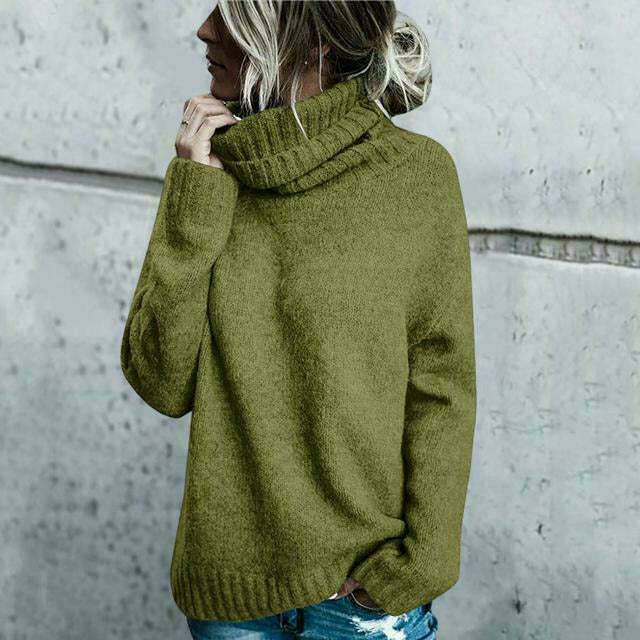Ember | Dames Oversized Coltrui – Comfortabele Gebreide Trui