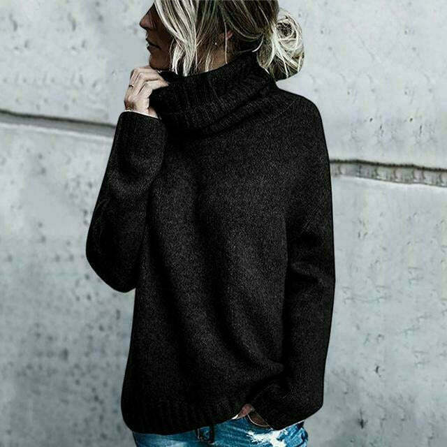 Ember | Dames Oversized Coltrui – Comfortabele Gebreide Trui
