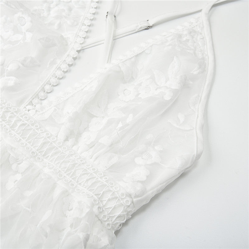 Joy-Ann | Elegante Zomerjurk met Sexy Details