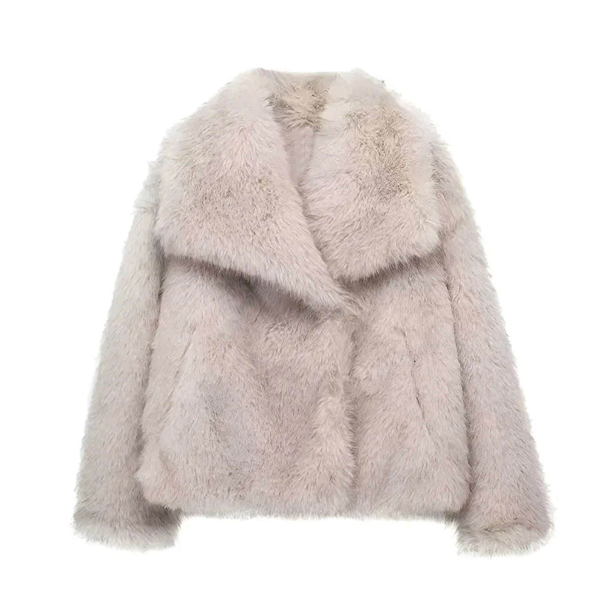 LIEVE | Dames jas van luxe faux fur met relaxed fit