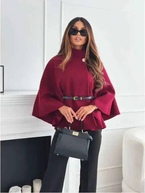 Annelieke - Wollen herfst jas voor dames