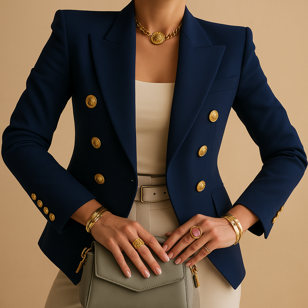 Dafne | Elegante lange blazer voor dames