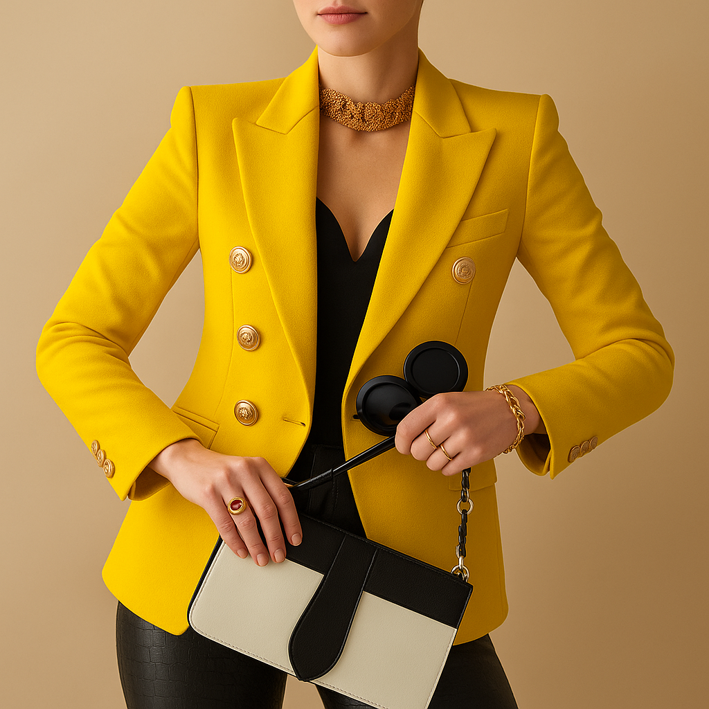 Dafne | Elegante lange blazer voor dames