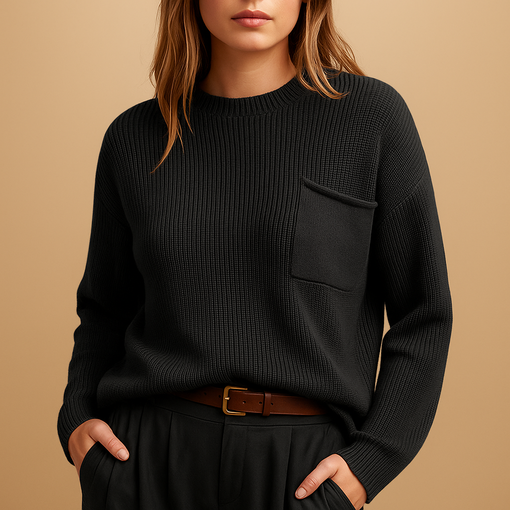 Mikaela | Minimalistische gebreide trui voor dame