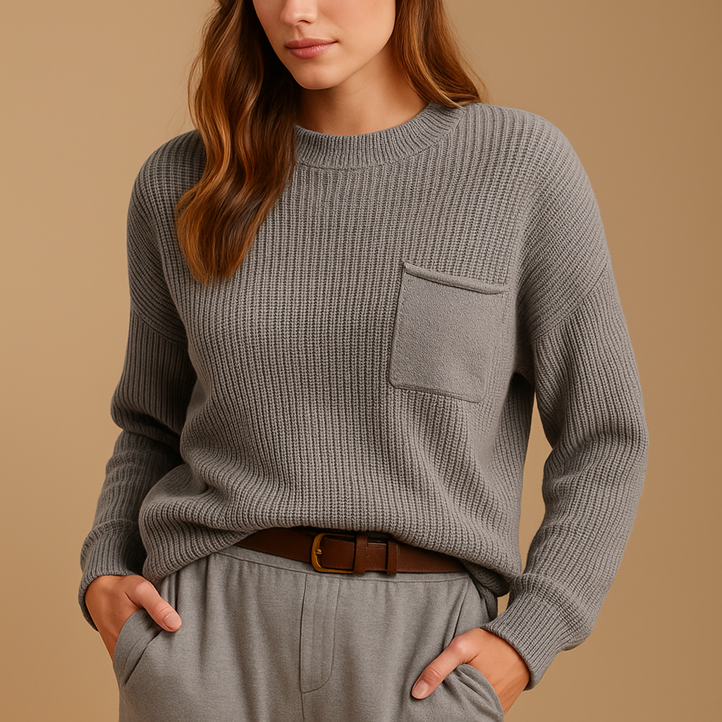 Mikaela | Minimalistische gebreide trui voor dame