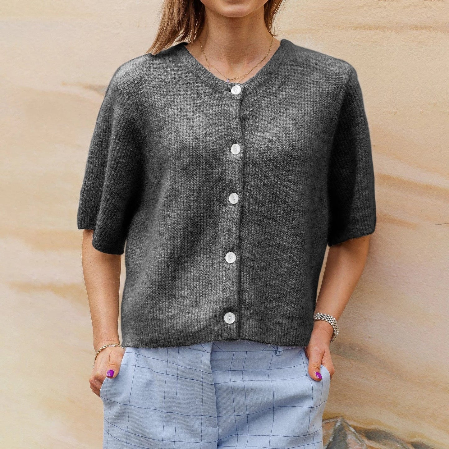 Gwen - Moderne Stijlvolle Vest voor een Luxe Herfst