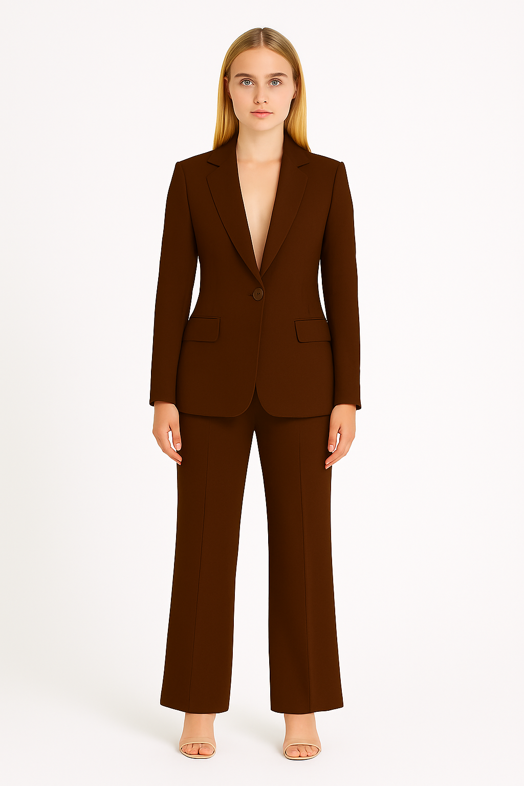 Bodille | Elegante Blazer en Pantalon Set voor een Stijlvolle Zakelijke Look