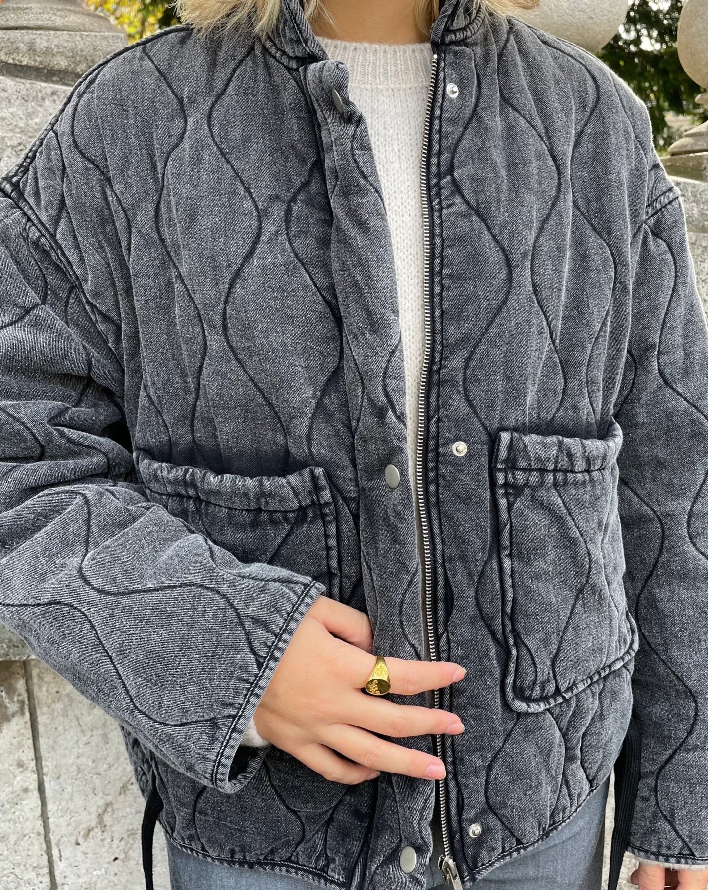 Sylvi - Gewatteerd Casual Jasje