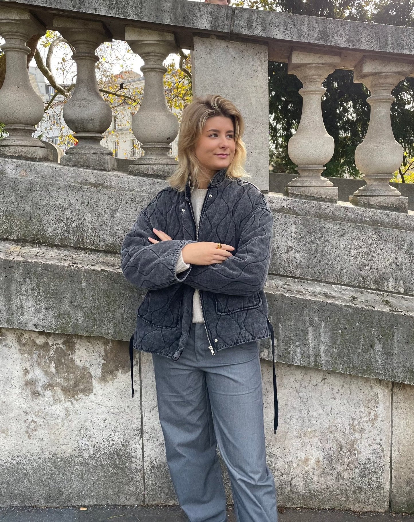 Sylvi - Gewatteerd Casual Jasje