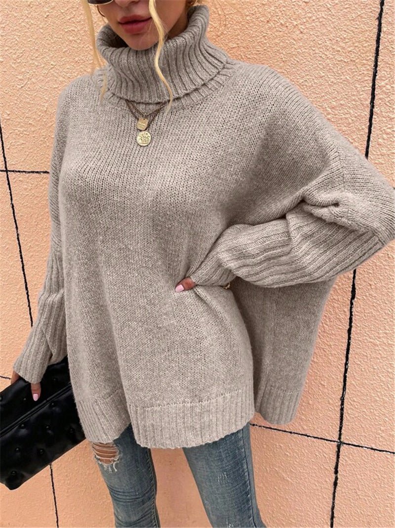 Romy | Casual Dropped Shoulder Jumper Coltrui voor damesr