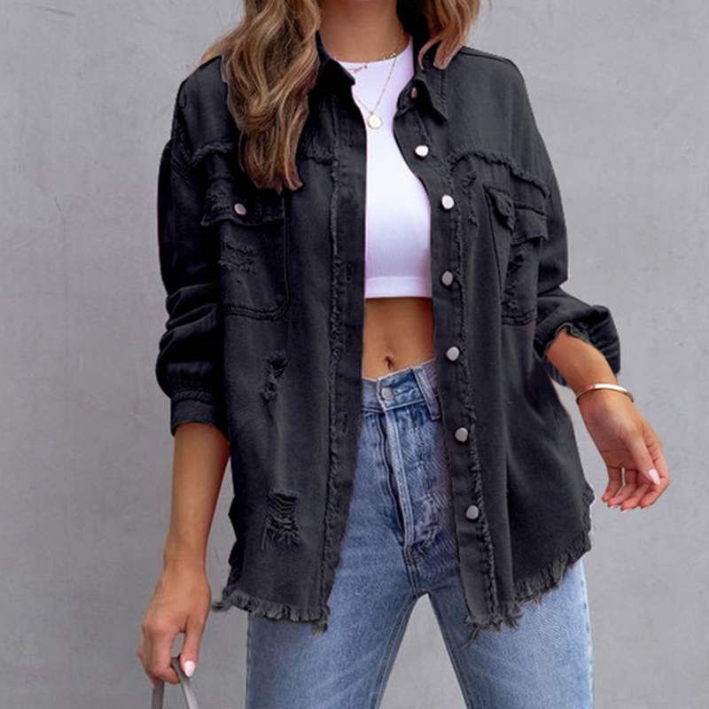 Maud | Oversized spijkerjack voor vrouwen