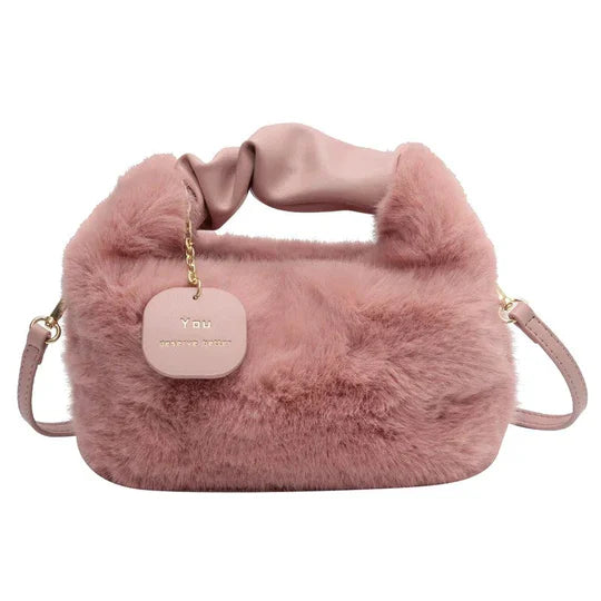 Virginia | Elegante Zachte Fluffy Tas voor dames
