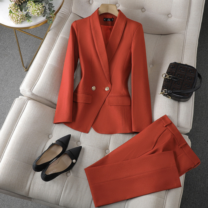 Hilde - Blazer en Broek Set voor de herfst