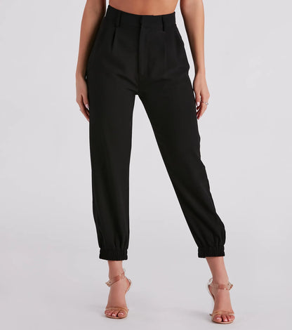 COCO | Slank gesneden broek met moderne pasvorm