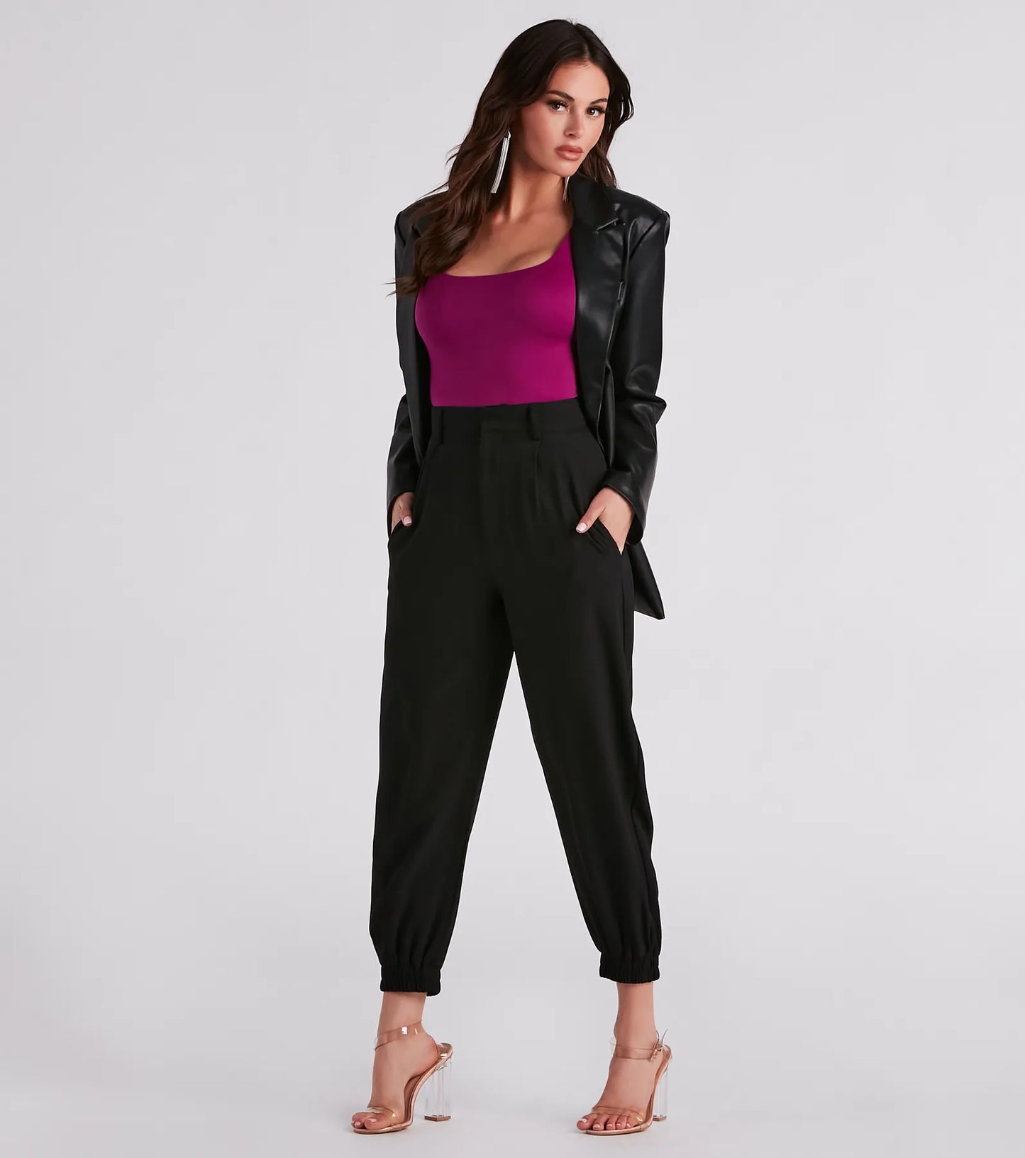 COCO | Slank gesneden broek met moderne pasvorm