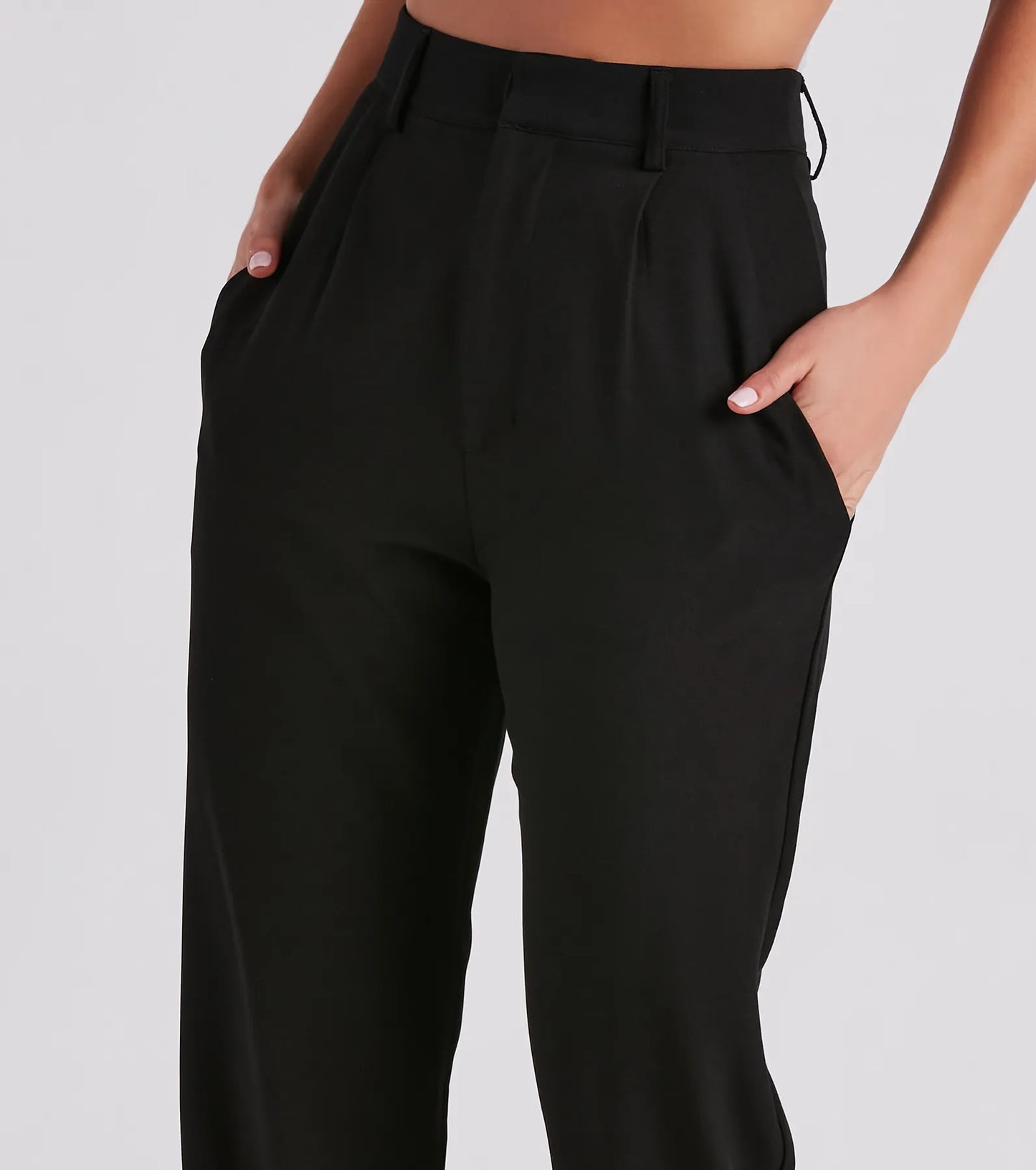 COCO | Slank gesneden broek met moderne pasvorm