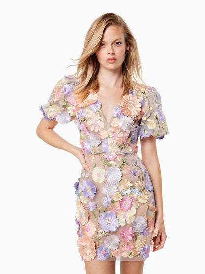 Maja | Trendy en Stijlvolle V-Hals Jurk