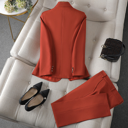 Hilde - Blazer en Broek Set voor de herfst