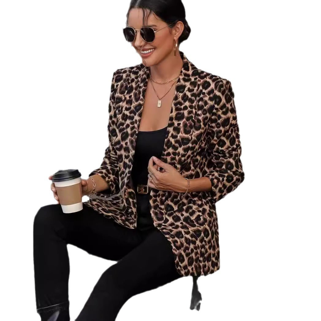 Mascha | Trendy Luipaardprint Damesjas