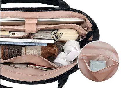 Clau | Imogen Puffer Bag | Stijlvolle Waterafstotende Nylon Tas