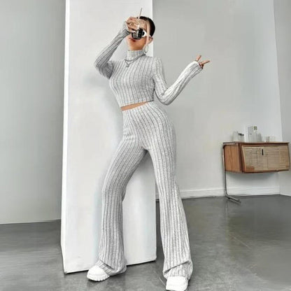 Savina | Ribgebreide Loungewear Dames Set voor de herfst