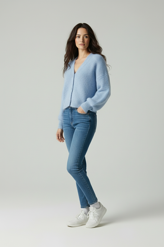 Lara | Dames Cardigan – Zachte Brei – Relaxte Pasvorm