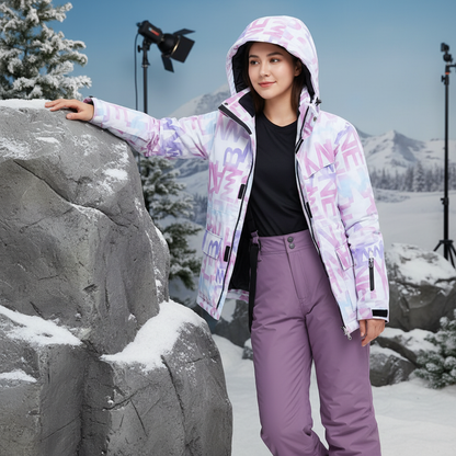 Leila | Isolatie Ski Outfit – Waterbestendig Set met Capuchon