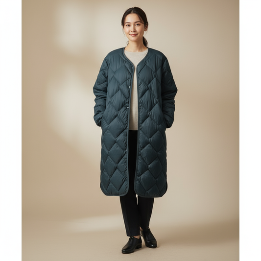 Karla | Lichtgewicht Argyle Donsjas Dames