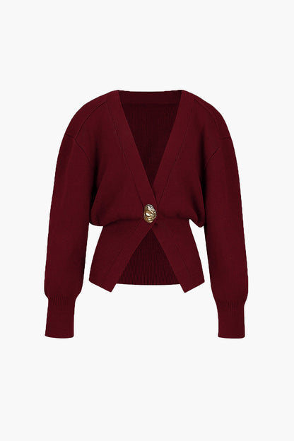 Jovie | Dames Elegant Vest met Gouden Knopen – Zacht & Stijlvol