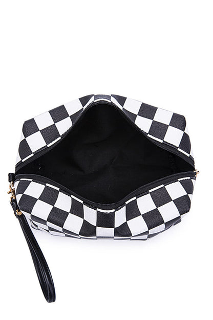 PU Leather Makeup Bag BLUE ZONE PLANET