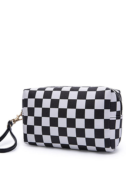 PU Leather Makeup Bag BLUE ZONE PLANET