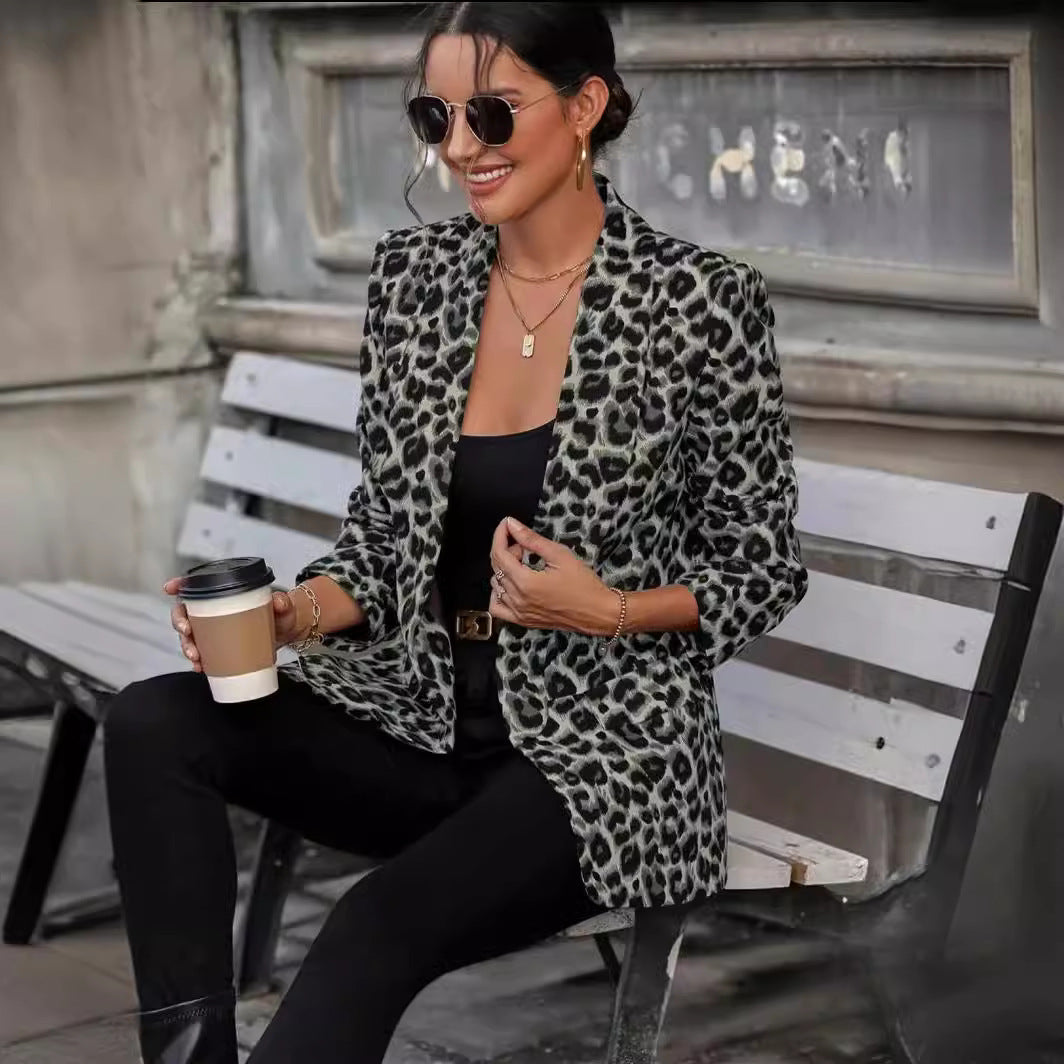Mascha | Trendy Luipaardprint Damesjas