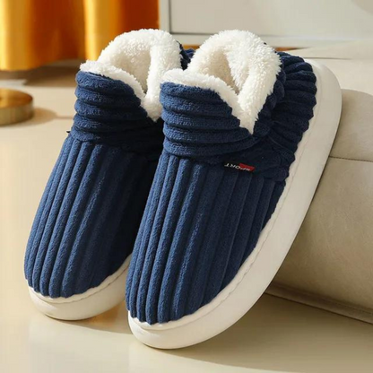 Warme pantoffels voor de winter