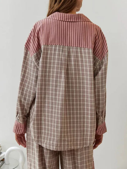 Yvette | Tweedelige pyjama set katoen zacht en stretchy