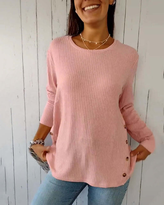 Mirjam | Stijlvol Shirt met Lange Mouwen voor Dames